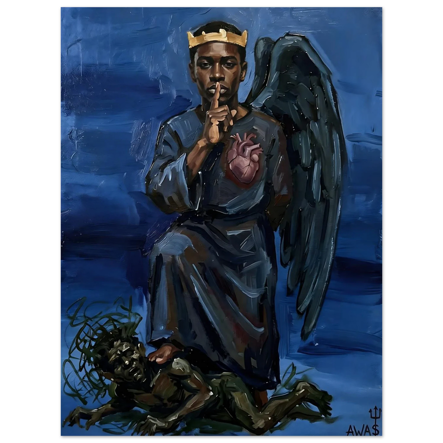 The Silent Throne, from the AWA$ Black Sovereignty collection
