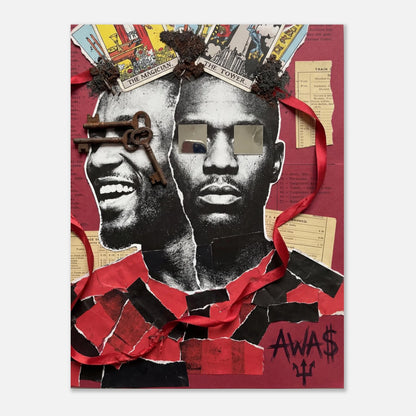 Exu of the Crossroads art print, Afro-Brazilian spiritual wall art — AWA$ Signature Series